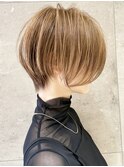 丸み美人ショートボブ【西村公孝s】/20代/30代/40代/50代/表参道