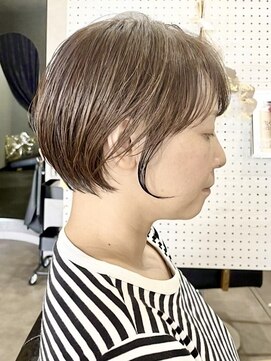 ミルシェ(MILSHE) 丸みショート/ショートカット/脱白髪染め　【豊中・岡町】