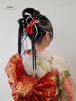 タオン(taon)&nbsp;個性派成人式ヘアセット