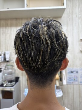 ブレイブシザー(BRAVE SCISSOR) メンズ×ハイライトで立体感アップ