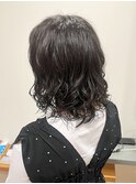 ミディアムボブパーマ