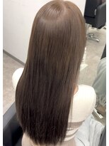 コンマ(,) ボブから大変身!ナチュラルロングエクステ