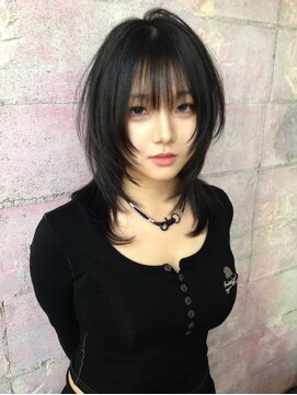 ハコ プラス(HACO+) 【Haco+】 Leo/ハッシュカット/レイヤーカット/ダークアッシュ