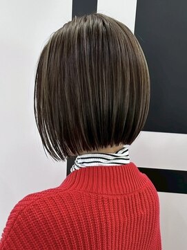 ブレス ヘアデザイン(BLESS hair design) 静岡駅ハンサムショートボブショートカット顔周りレイヤーカット