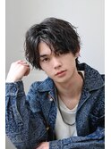 【春の抜け感ヘア】微分け×シャドウパーマでつくる大人の色気