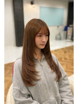 チャオ(ciao) エクステで作るロングレイヤースタイル