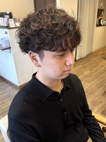 ディアバースデー(Dear Birthday)&nbsp;メンズパーマルーズパーマシャドウパーマッシュウルフゆるめ