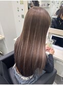エクステつけたままカラー☆
