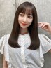 【平日限定☆顔まわりのクセ・広がり】前髪縮毛+メンテカット+Aujua+5分スパ