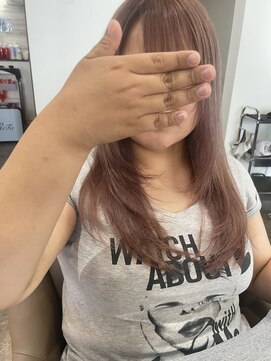 ヘアーディア みどり店(Hair...DiA) レイヤーカット　ピンクベージュ