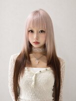 モニカ(MONIQA) ピンク×ブラウン