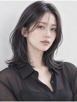 アミリー ひたち野うしく店(Amily)&nbsp;ハイライトバレイヤージュダブルカラーケアブリーチ20代30代