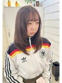セミロングレイヤー