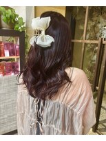 ゼロヘアー ガーデン(zero hair GARDEN)&nbsp;【透明感】バーガンディーカラー