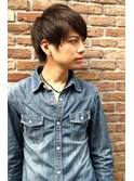 束感カット・セットしなくても動きが出るナチュラルショート♪♪