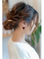 ハロ(HALO)&nbsp;シニヨンアレンジ