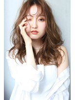 ロゼ 六甲道(ROSE)&nbsp;【ROSE/六甲道】艶ベージュ/セミロング/ ina1