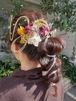 ヘアーズ 本店(HAIRZ)&nbsp;《HAIRZ》濱本☆下目ポニーテールアレンジ