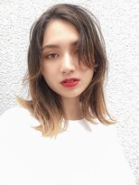 アイティー バイ アルバム 浦和店(IT by ALBUM)&nbsp;ナチュラルストレート_クールショートピンクベージュ_8035