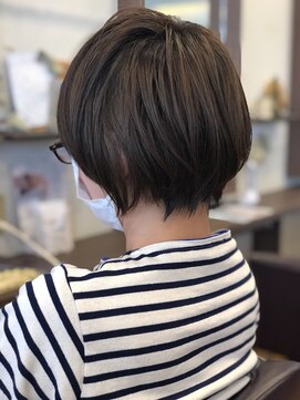 ヘアーブランドジン パルト(HAIR BRAND Jin Palt) グレージュカラーショート