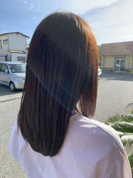 ヘアメイク リーフ 茂原店(HAIRMAKE Leaf) ナチュラルストレート＊