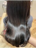 momo なめらかな手触り♪髪質改善オリーブグレー☆