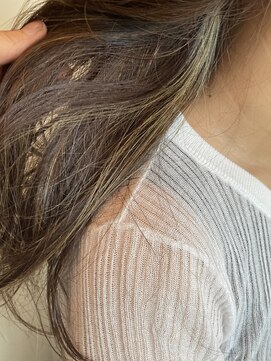 オネスト 北習志野店(onest) インナーハイライト☆  [北習志野駅/インナーカラー/ヘッドスパ]