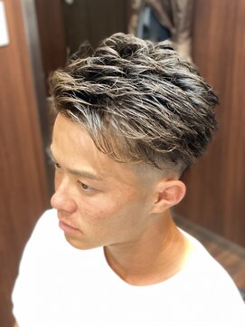 ヒロギンザ 浜松町店(HIRO GINZA) ワイルドアップバングフェード