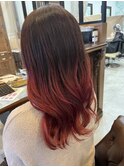 ピンクグラデーション