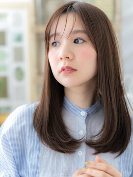 カバーヘア ブリス 志木南口駅前店(COVER HAIR bliss) シースルー前髪ナチュラルエアストレートTb1志木20代30代40代