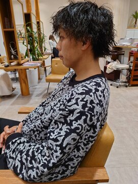 ボス レフィル(BOSS Le'fill) メンズカット/ツイストスパイラルパーマ/マッシュ