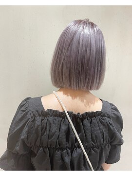 キジ(KIJI) ホワイトラベンダー　※ブリーチ詳細はブログまで