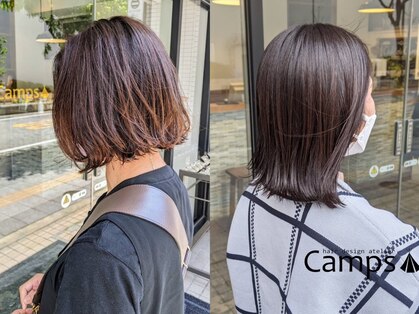 ヘアデザインアトリエ キャンプス(hair design atelier Camps)の写真