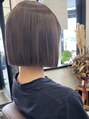 コアヘアー(core hair)&nbsp;切りっぱなしボブ