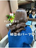 #韓国風パーマ#コテ巻き風パーマ#デジタルパーマ