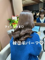 アミー 銀座(Ammy) #韓国風パーマ#コテ巻き風パーマ#デジタルパーマ