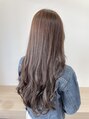 ヘアデザイン ディクト(hair design D.c.t) 透明感のある柔らかいカラーを髪質に合わせて提案します。