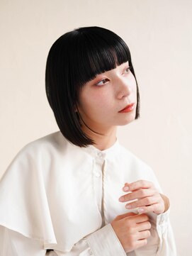 ジュール 大分(Joule) ミディアムヘア/斜めバング/グレージュカラー/大分駅