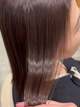 アイコニック 日進梅森台店(ICONIQ) 【エステカラー】透明感ココアベージュ