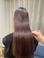 ヘアーサロン クスキ(hair salon KUSUKI)&nbsp;ブリーチ1回ピンクブラウン