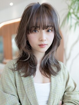 イオ 本厚木(io) くびれ韓国レイヤーフルバング似合わせカット小顔イメチェン