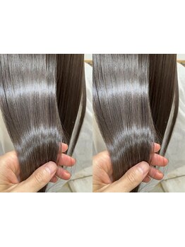 【ダメージ毛→うるツヤ髪に】話題の酸熱トリートメントで髪質改善◎ブリーチ/ダブルカラーのケアに是非！