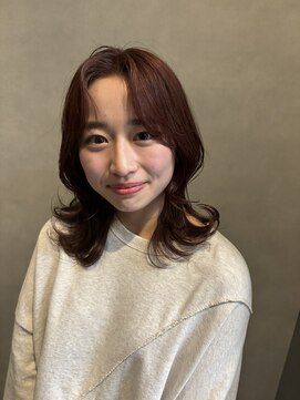 ソル 栄矢場町(SOL) ブリーチなしピンクブラウン