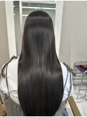 黒髪ストレート