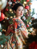 アルトリスト(Altruist Aging×HAIR&SPA)&nbsp;☆オリーブグレーココアベージュ小顔クラゲヘアー/黒髪/着物ボブ