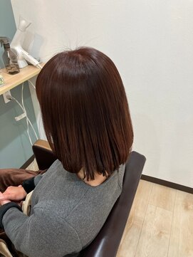 サニー あま店(Sunny) しっとりまとまるミディアムボブ