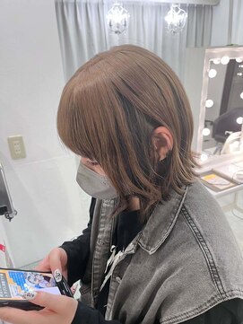 ワンズリー 本厚木店(ONE's ly) イメチェン/レッドブラウン/フルバング/似合わせカット/本厚木駅