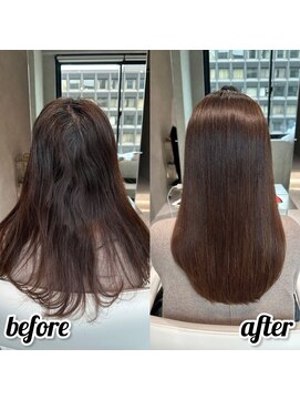 ルミス 銀座(Lumis) ストレートスタイル/艶髪/髪質改善/縮毛矯正/20代30代40代50代