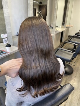 ハイル(KHAIR) 透明感カラ―♪/梅田美容室/金城二千夏