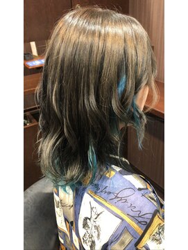 髪の美院 シャルマン ビューティー クリニック(Charmant Beauty Clinic) ウルフ×インナーカラー